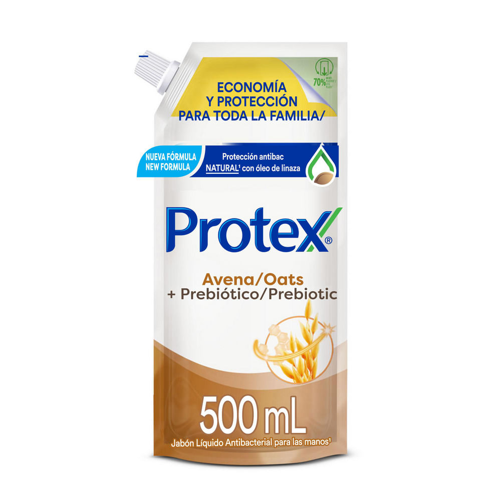 JABON LIQUIDO MANOS PROTEX AVENA *500ML
