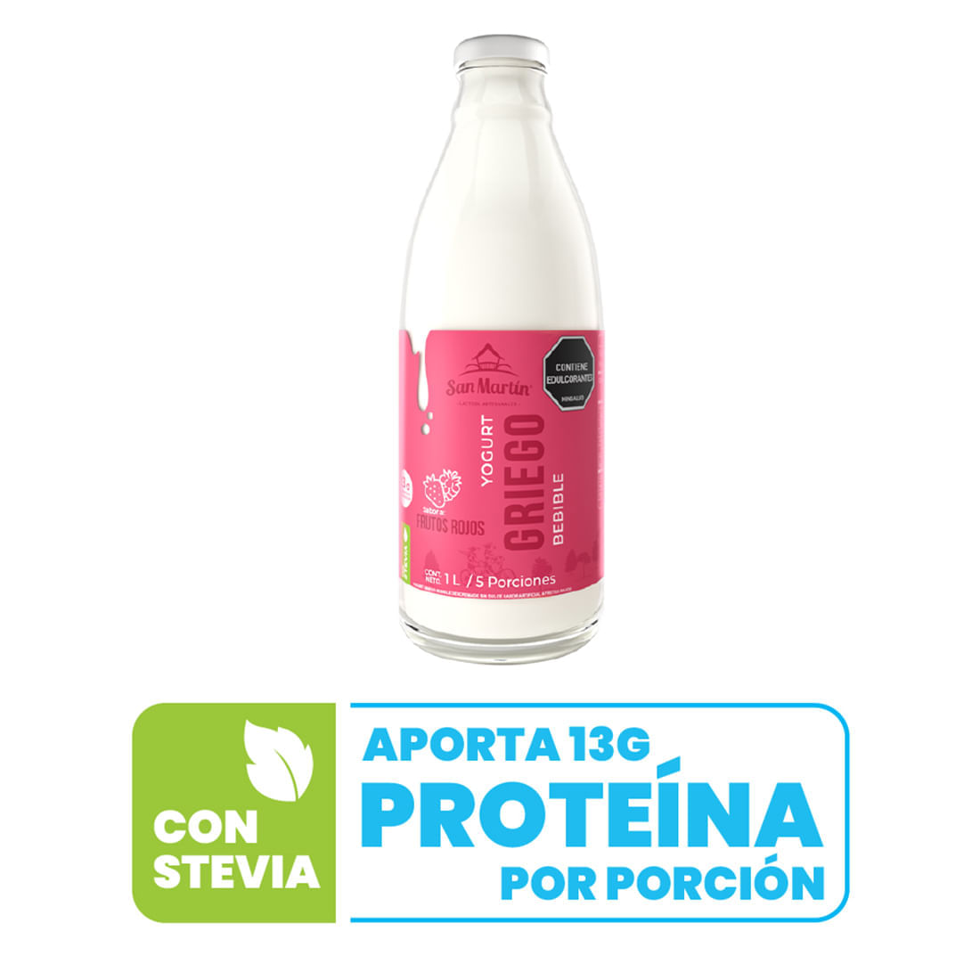 YOGUR GRIEGO FRUTOS/RO SAN MARTINx1000GR