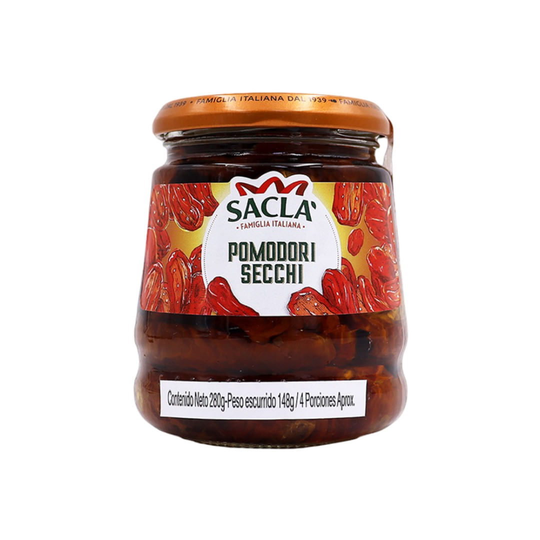 TOMATES SECOS SACLA ACEITE OLIVA*280GR