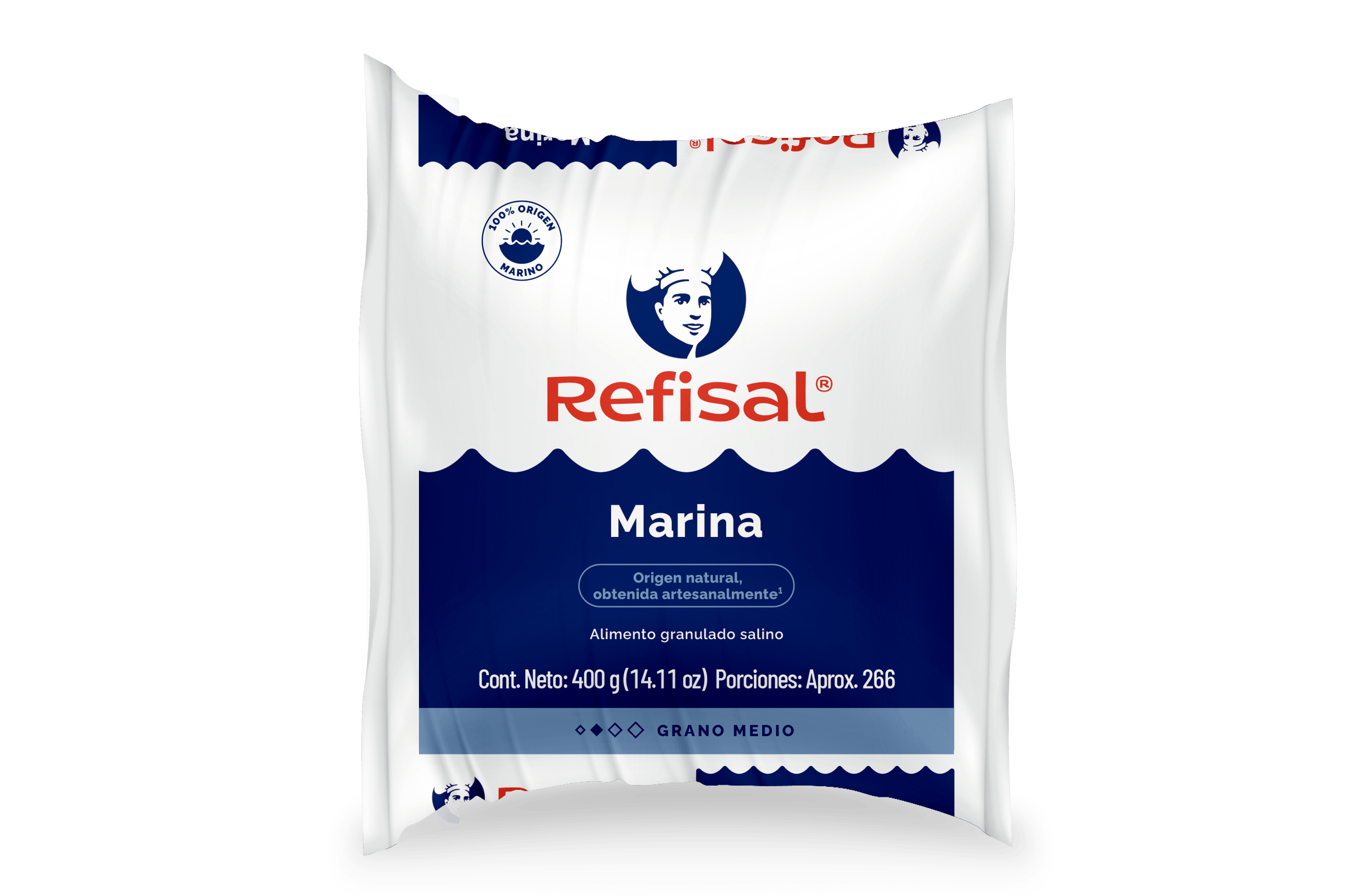 SAL MARINA REFISAL  BOLSA  x 400GR