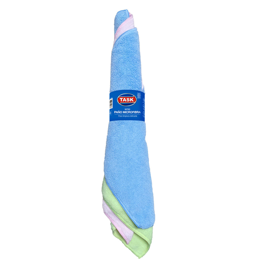 PAÑO MICROFIBRA CONO*3UND