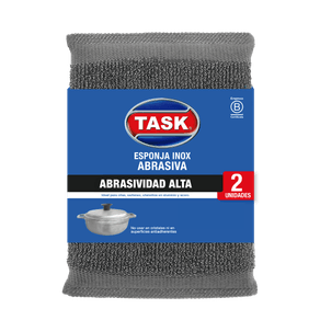 ESPONJA TASK INOX ABRASIVA*2UND