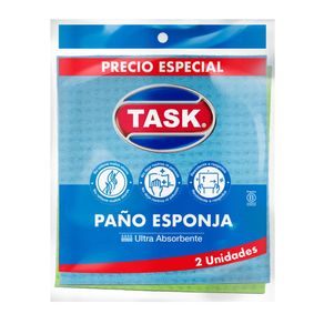 PANO ESPONJA ABSORBENTE TASK*2UNDS