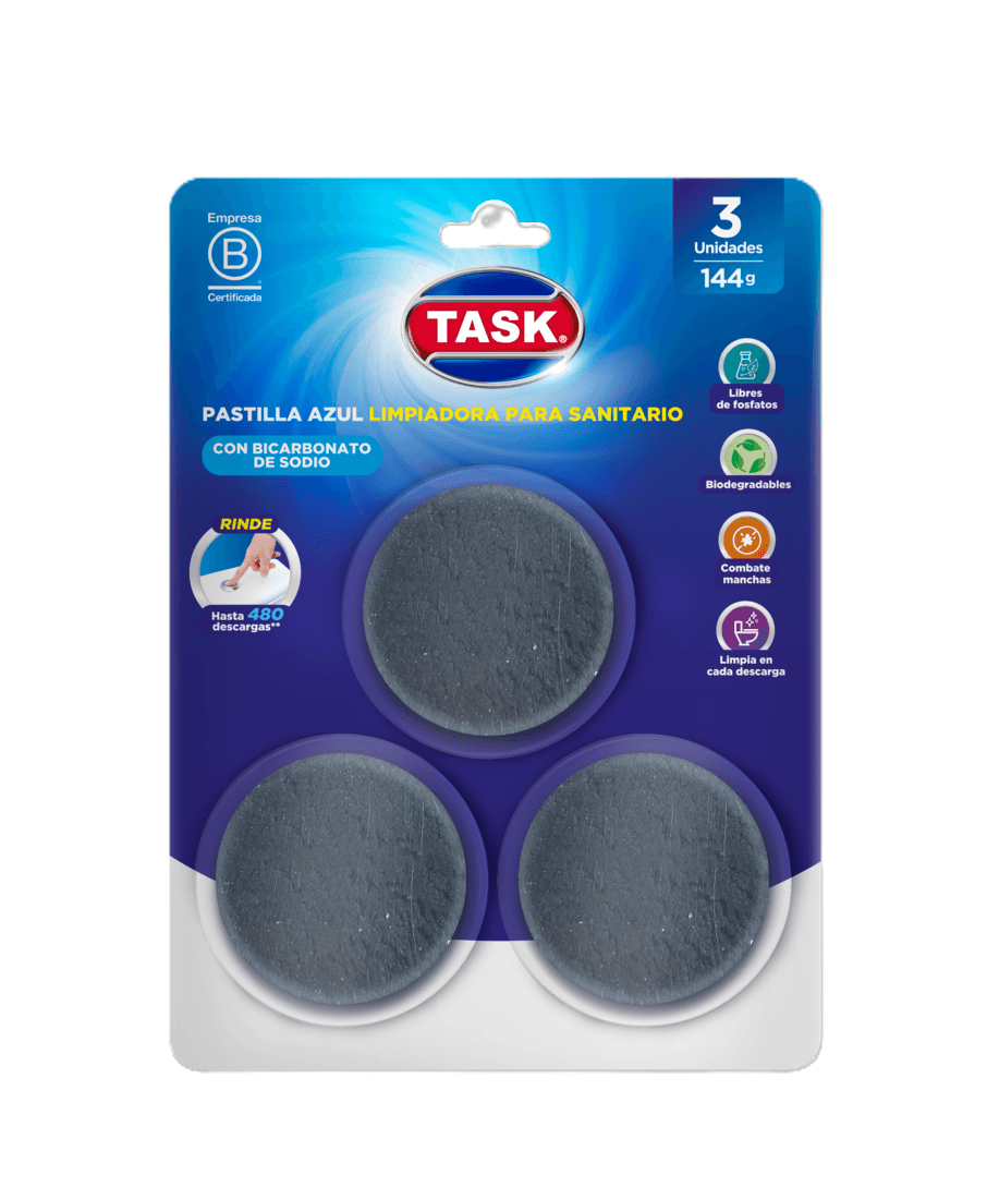 PASTILLA DESINFECT TASK SANITARIO*3UND