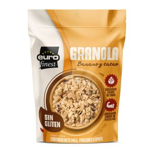 Granola Banano Y Cacao Eurofinest *340 gr