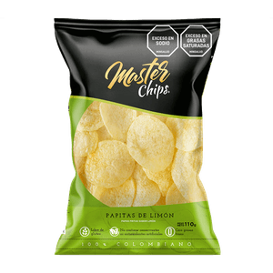 Papas Limon Master Chips*110 gr