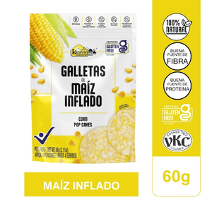 Galletas de Maíz Inflado Karavansay X60gr