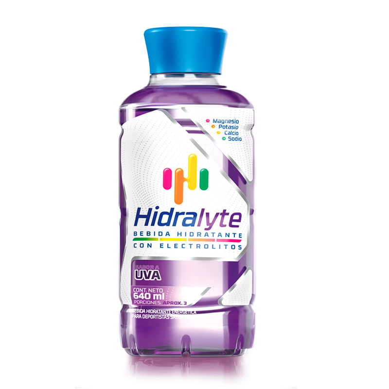 HIDRALYTE FRESA UVA*640ML