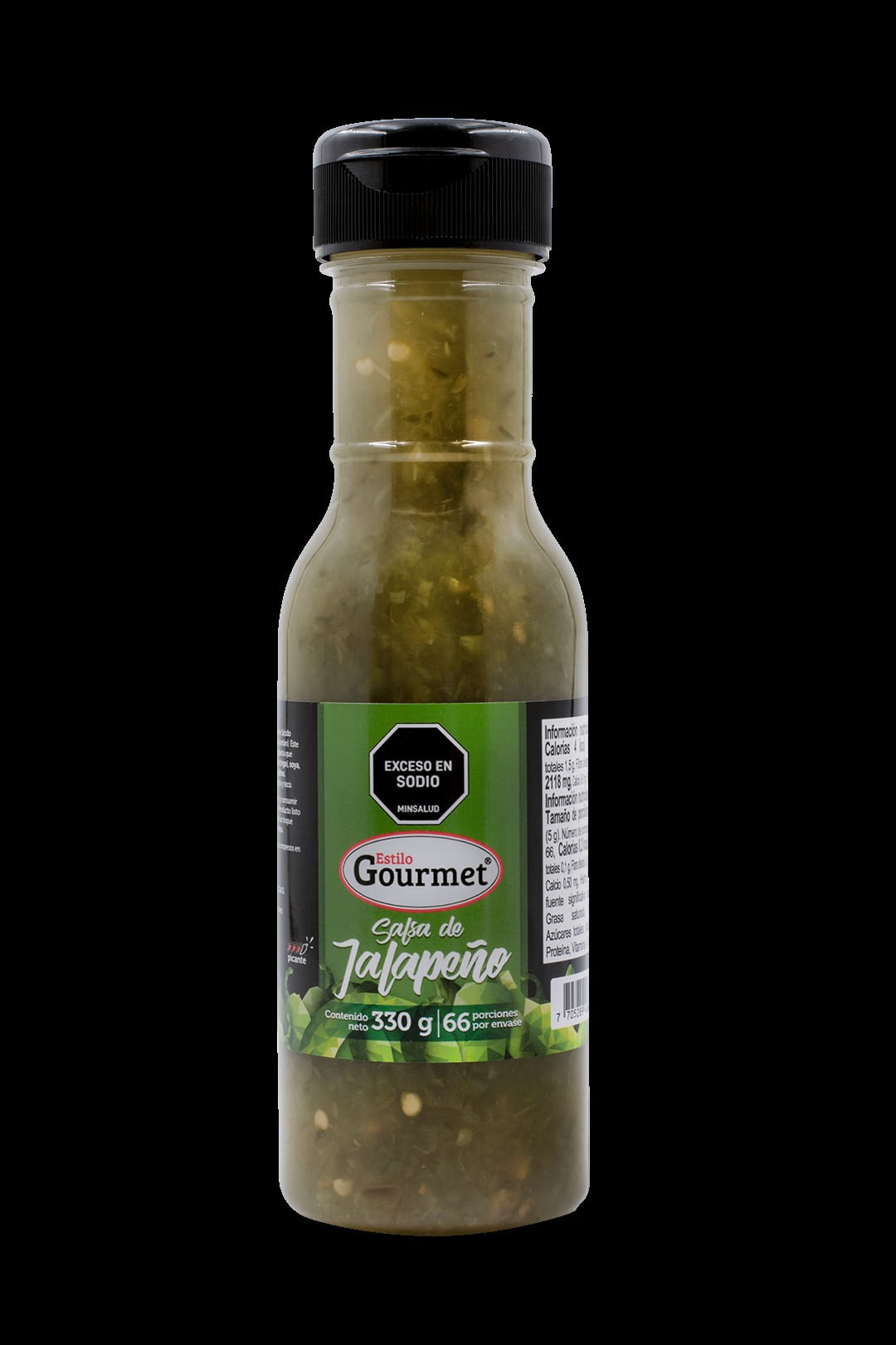 SALSA JALAPENO E-GOURMET*330GR