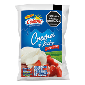 CREMA DE LECHE UHT BOLSA*200ML