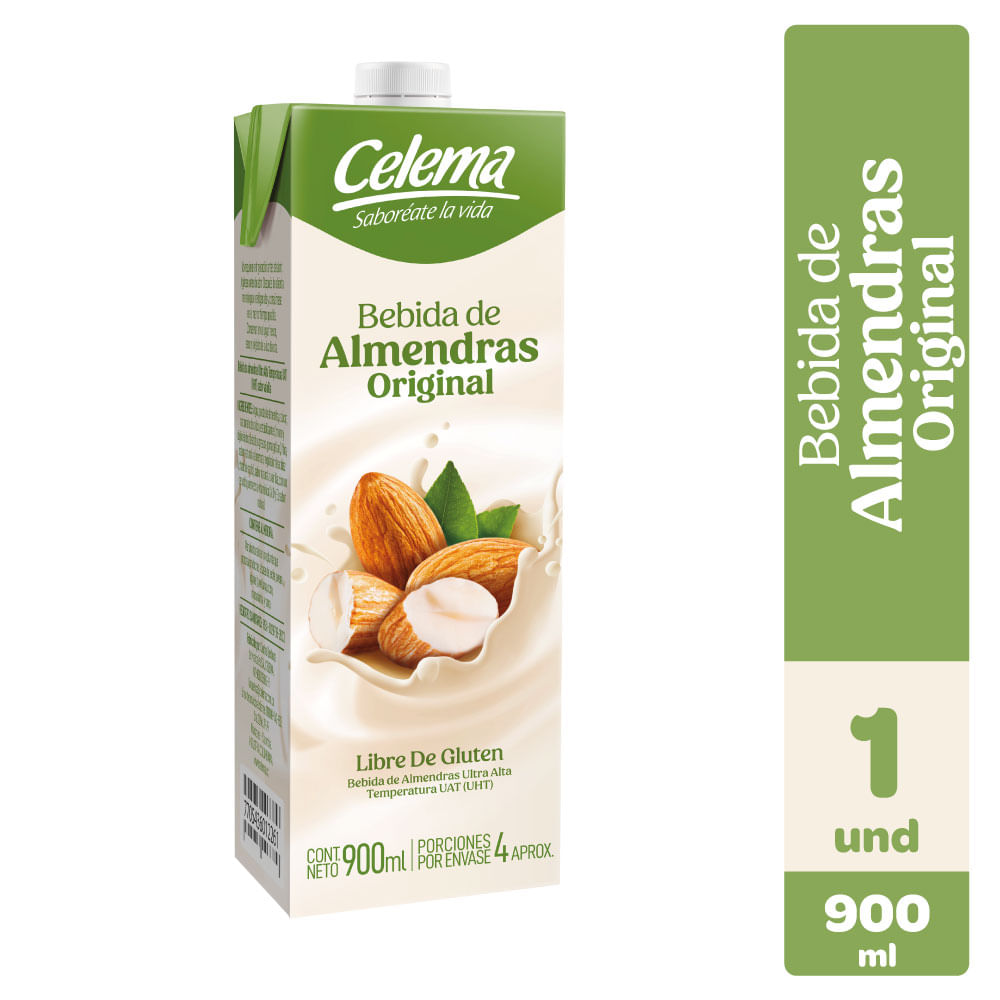 BEBIDA DE ALMENDRAS CAJA*900ML