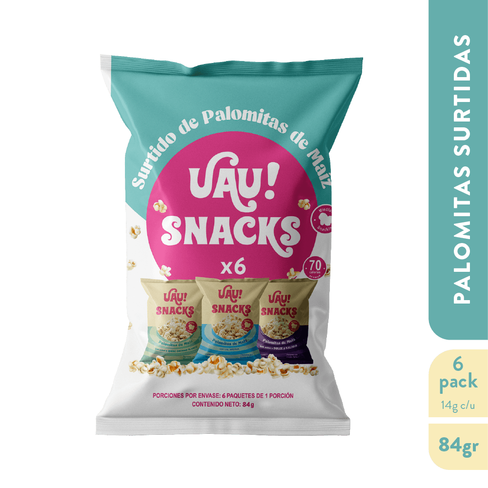 CRISPETAS SURTIDAS*6*84GR