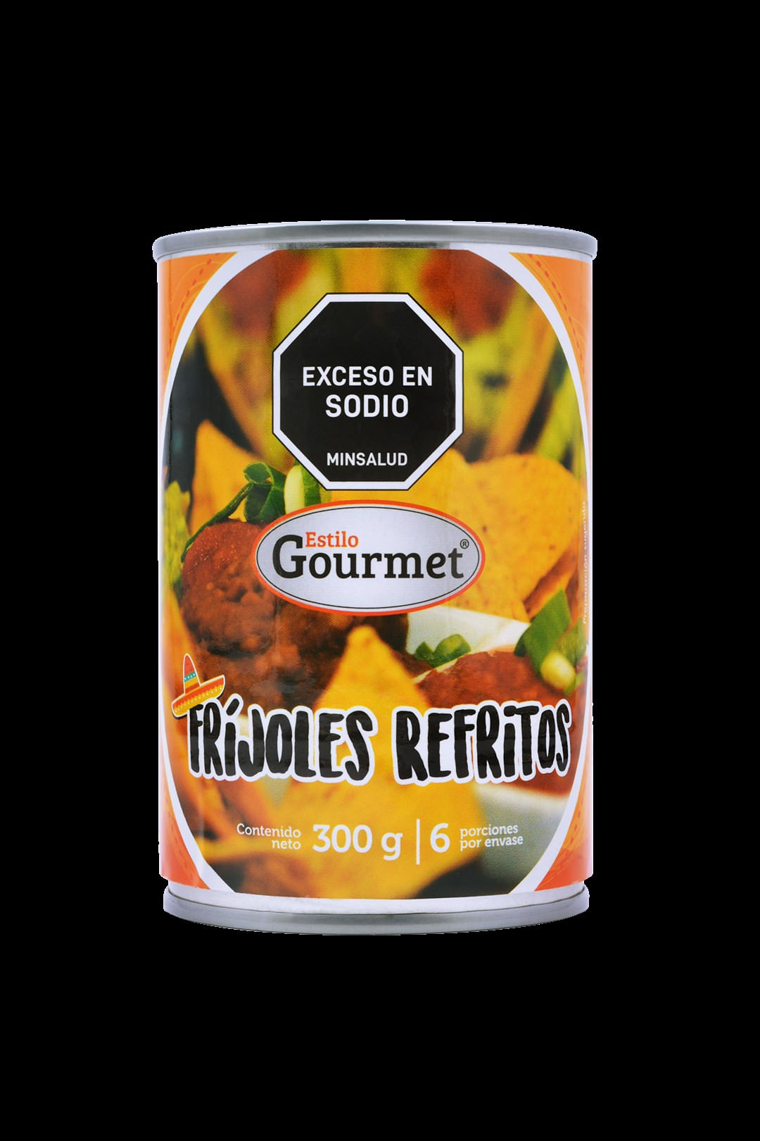 FRIJOLES REFRITOS  E-GOURMETU*300GR LAT