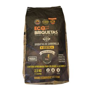 Briquetas De Carbonilla Vegetal*3.5 kg