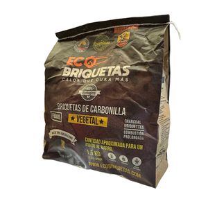 Briquetas De Carbonilla Vegetal*1.5 kg
