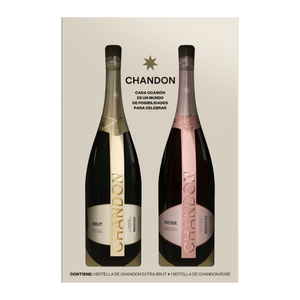 Vino Chandon Extra Br*750 ml+Chandon Rose