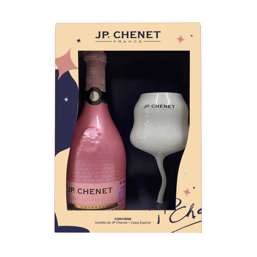 VINO ESPUM JP ICE RSDO*750ML+COPA ESPIRA