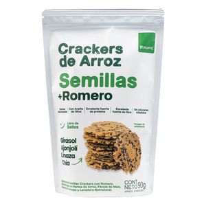 Galletas Cracker De Arroz Fortunitas*90 g