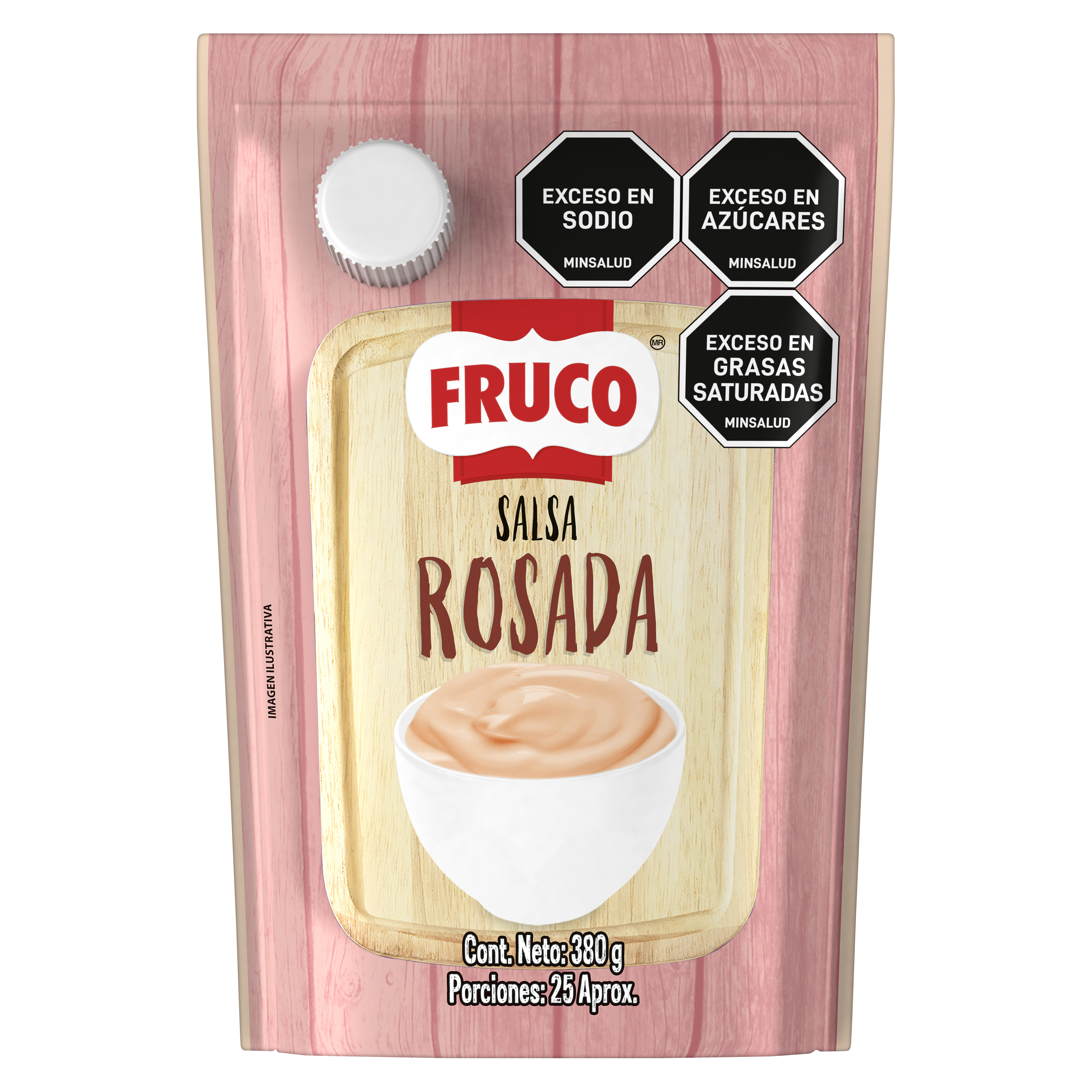 SALSA ROSADA DP FRUCO *380GR