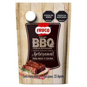 SALSA BBQ ARTESANAL FRUCO x 380GR