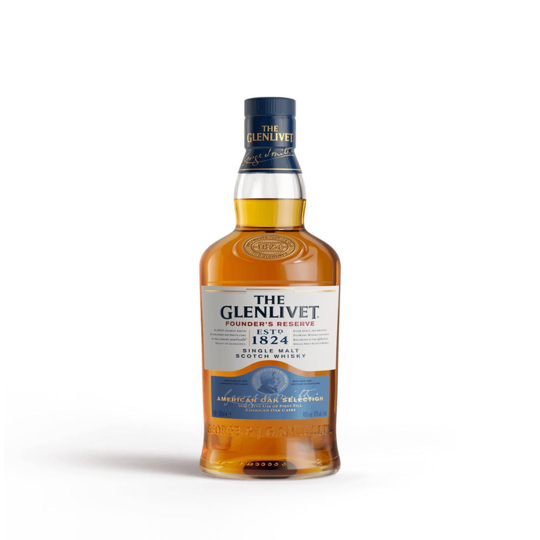 WHISKY GLENLIVET FOUNDERS x 700ML