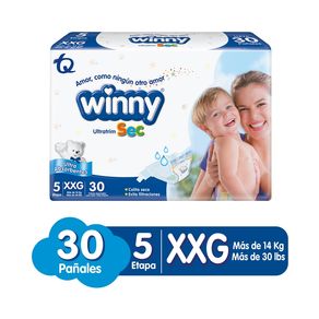 PAÑAL ULTRA SEC ET 5  WINNY x 30 UND