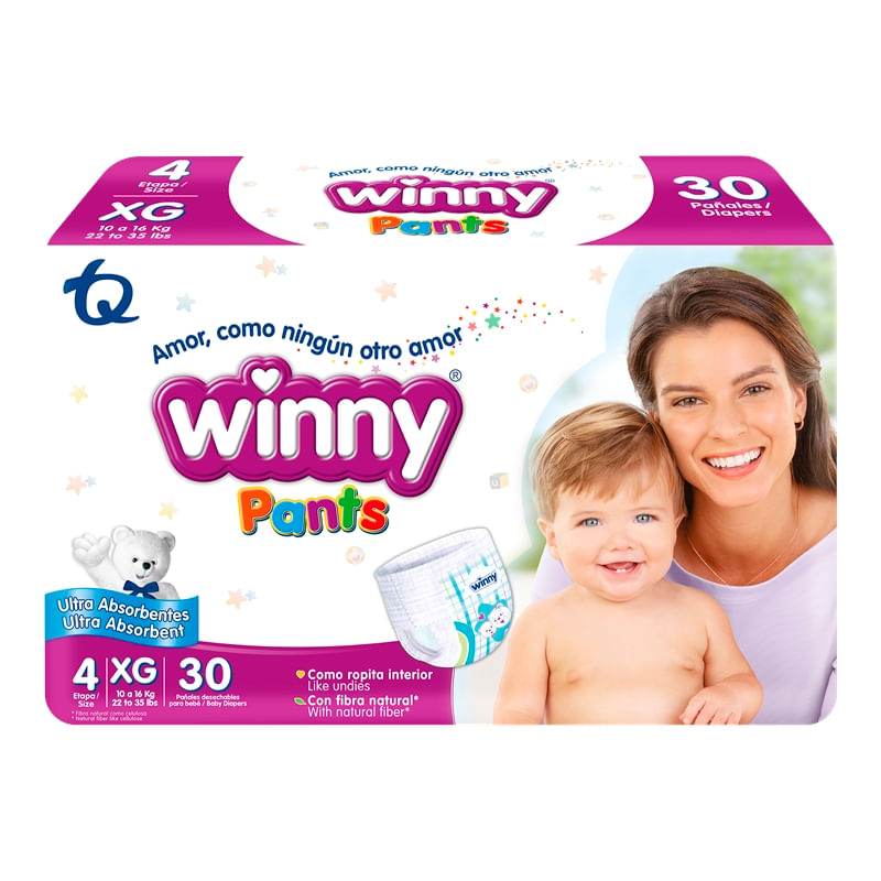 PAÑAL PANTS ET4 WINNY*30UN