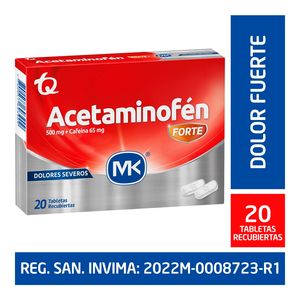 Acetaminofen Forte Mk*20 und