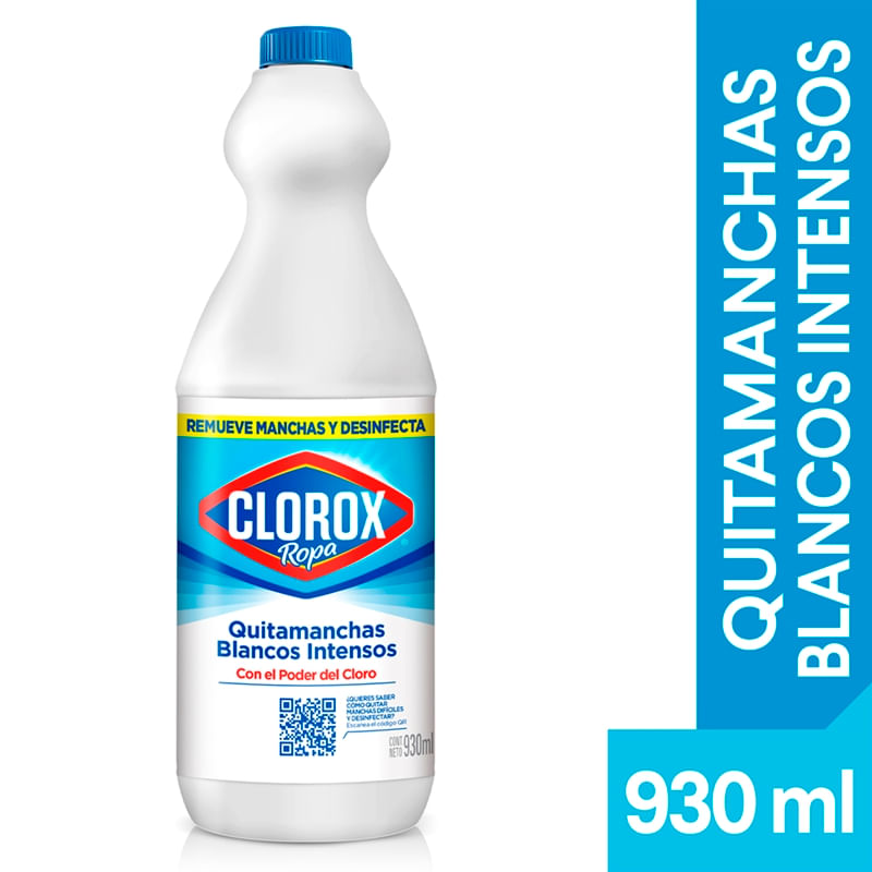 CLOROX BLANCOS INTENSOS  x 930ML
