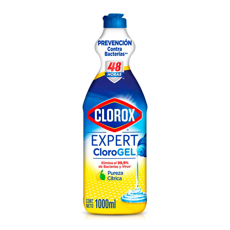 CLOROX POWER PUREZA CITRICA GEL *1000ML
