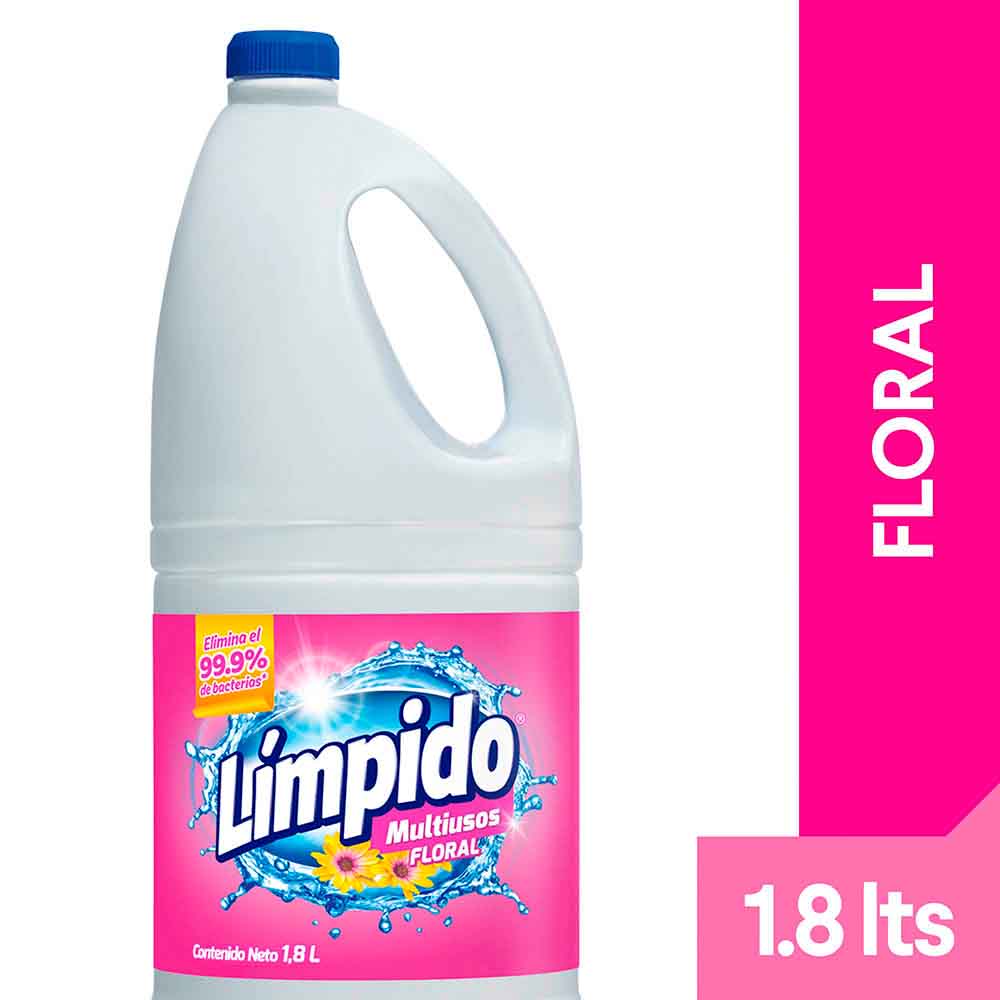 LIMPIDO FLORAL  x 1800ML