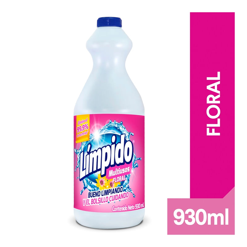 LIMPIDO FLORAL *930ML