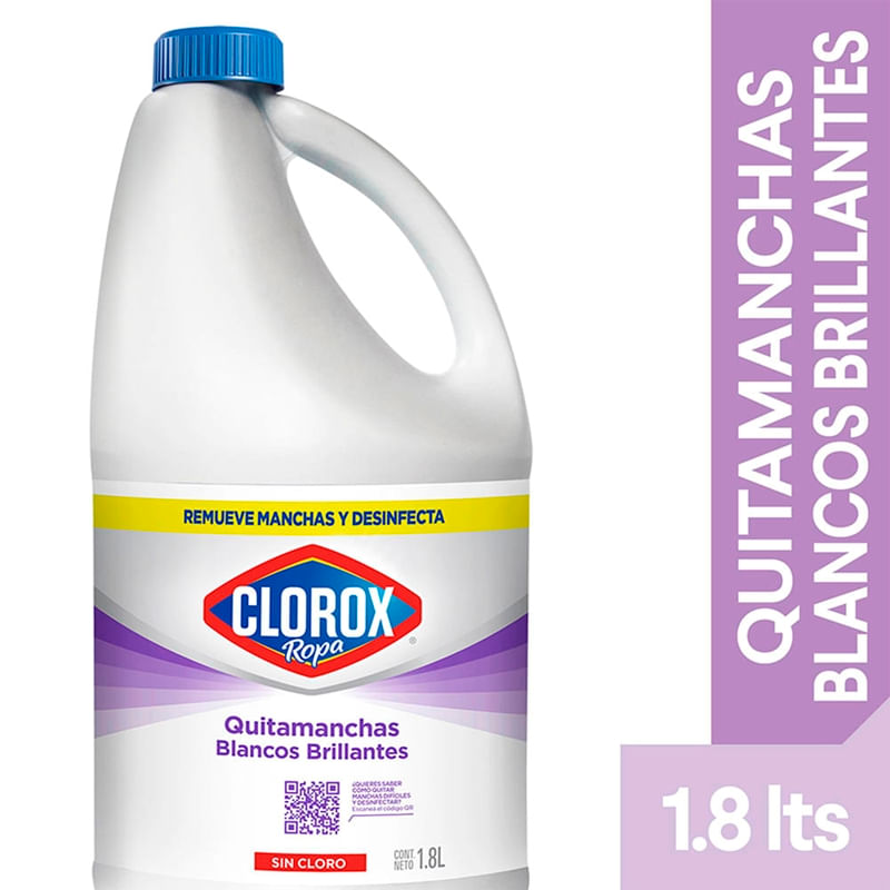 BLANQUEADOR CLOROX BLANCOS BRILL*1800ML