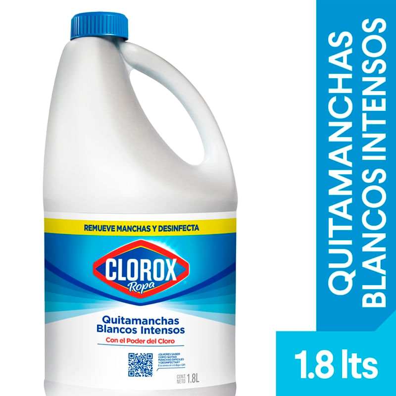 BLANQUEADOR CLOROX BLANCO INTENSO*1800ML