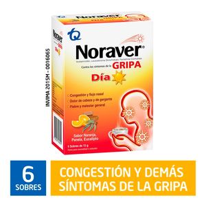 Noraver Gripa 6U 15 g Dia
