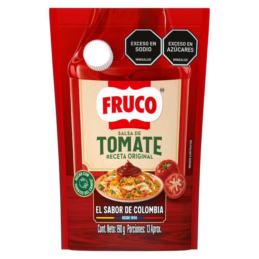 SALSA TOMATE DP FRUCO  x 190GR