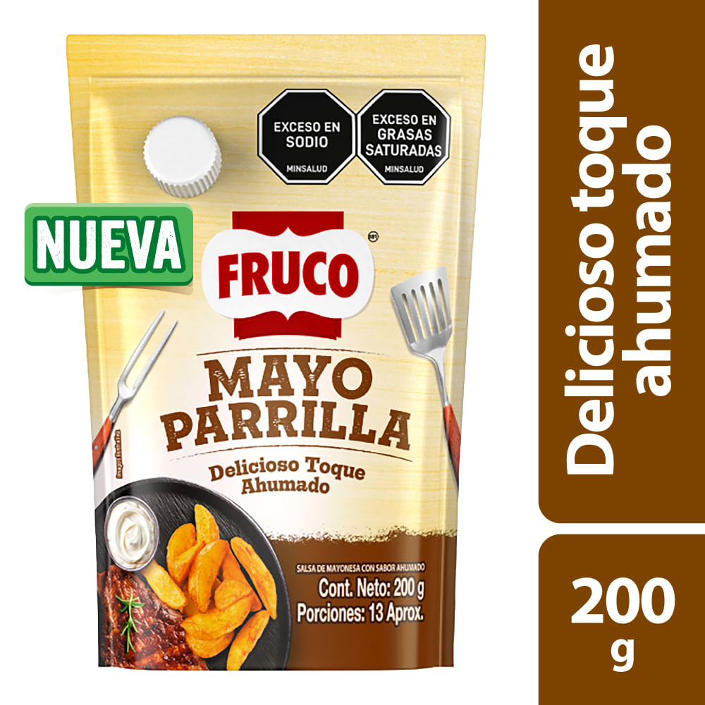 FRUCO SALSA MAYO PARRILLA DP *200GR