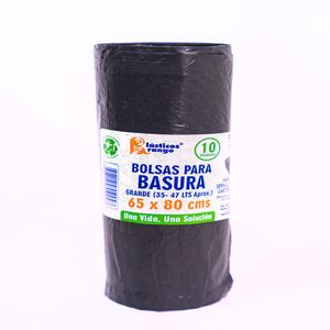BOLSA BASURA ROLLO 65X80 x 10U