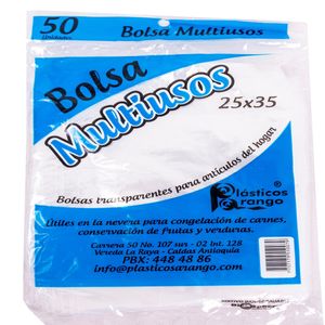 BOLSA MULTIUSOS 25X35CM x 50U