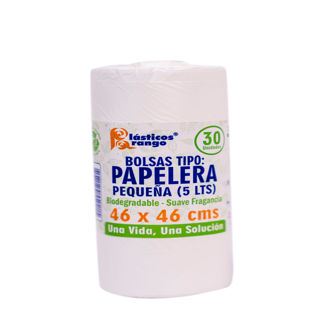 BOLSA PAPELERA BLANCO AROMA x 30 46X46