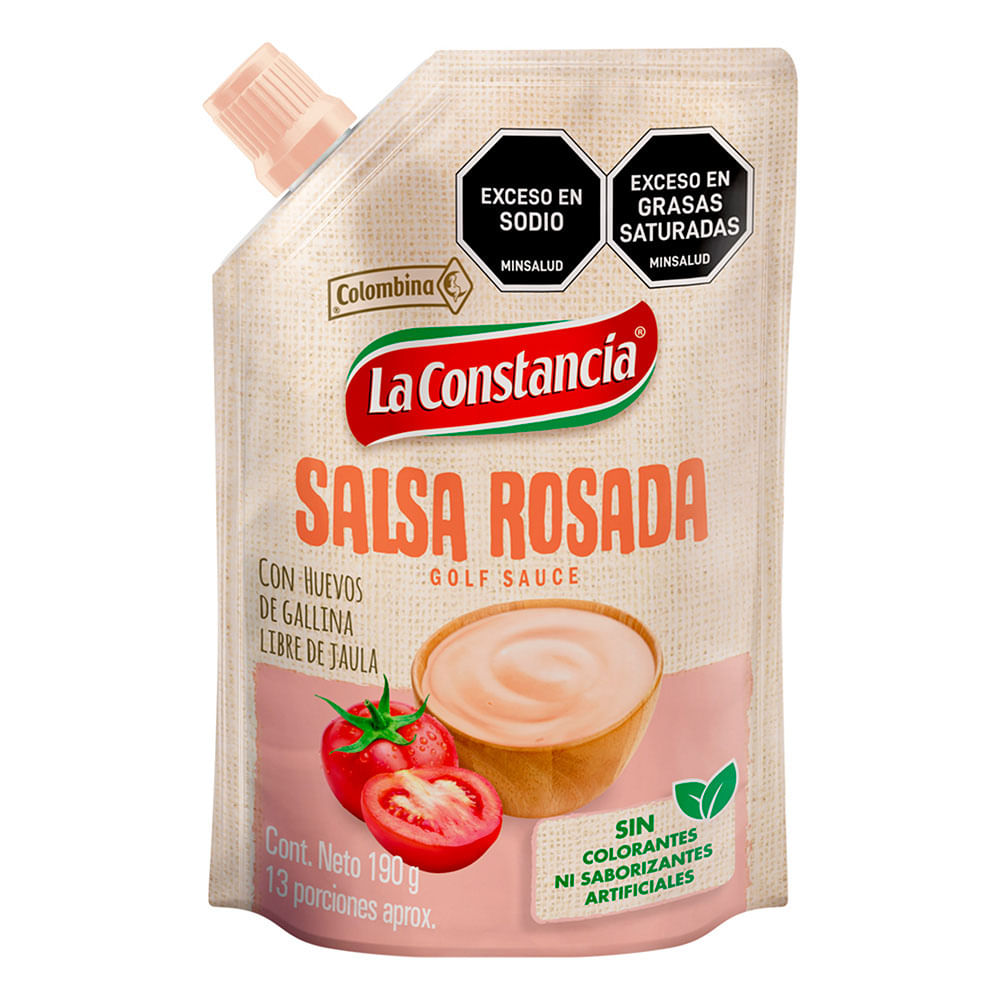 SALSA LA CONSTANCIA ROSADA*190GR