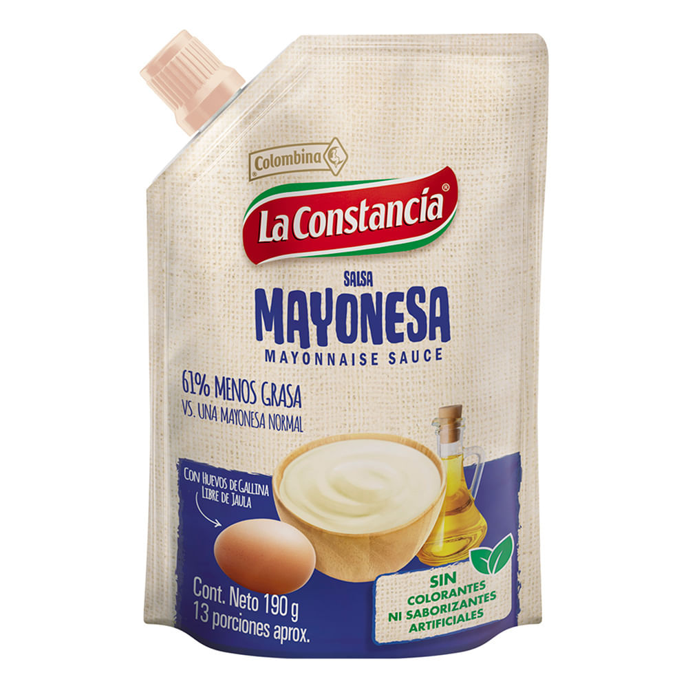 SALSA MAYONESA LA CONSTANCIA X190GR