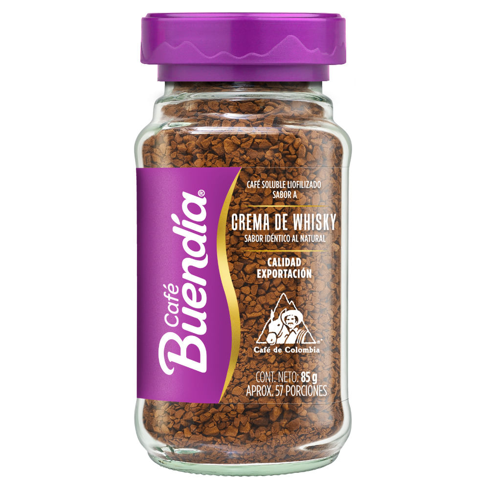 CAFE BUENDIA CREMA DE WHISKEY  x 85GR