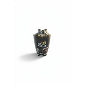 Ron Medellin 3 Años Bot*375 ml+Hielera