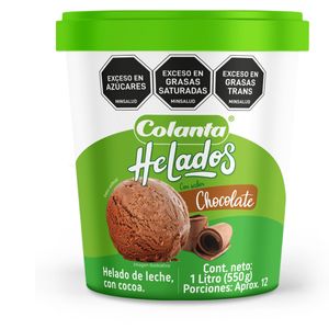 Helado Chocolate Colanta*550 gr