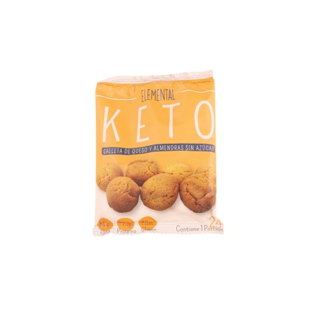 GALLETA QUESO KETO SIN AZUCAR*24GR