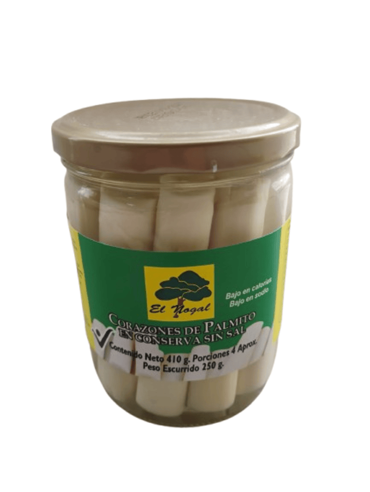 PALMITO EN CONSERVA SIN SAL NOGAL*410GR