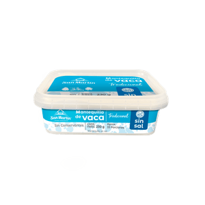 Mantequilla Sin Sal San Martin*230 gr