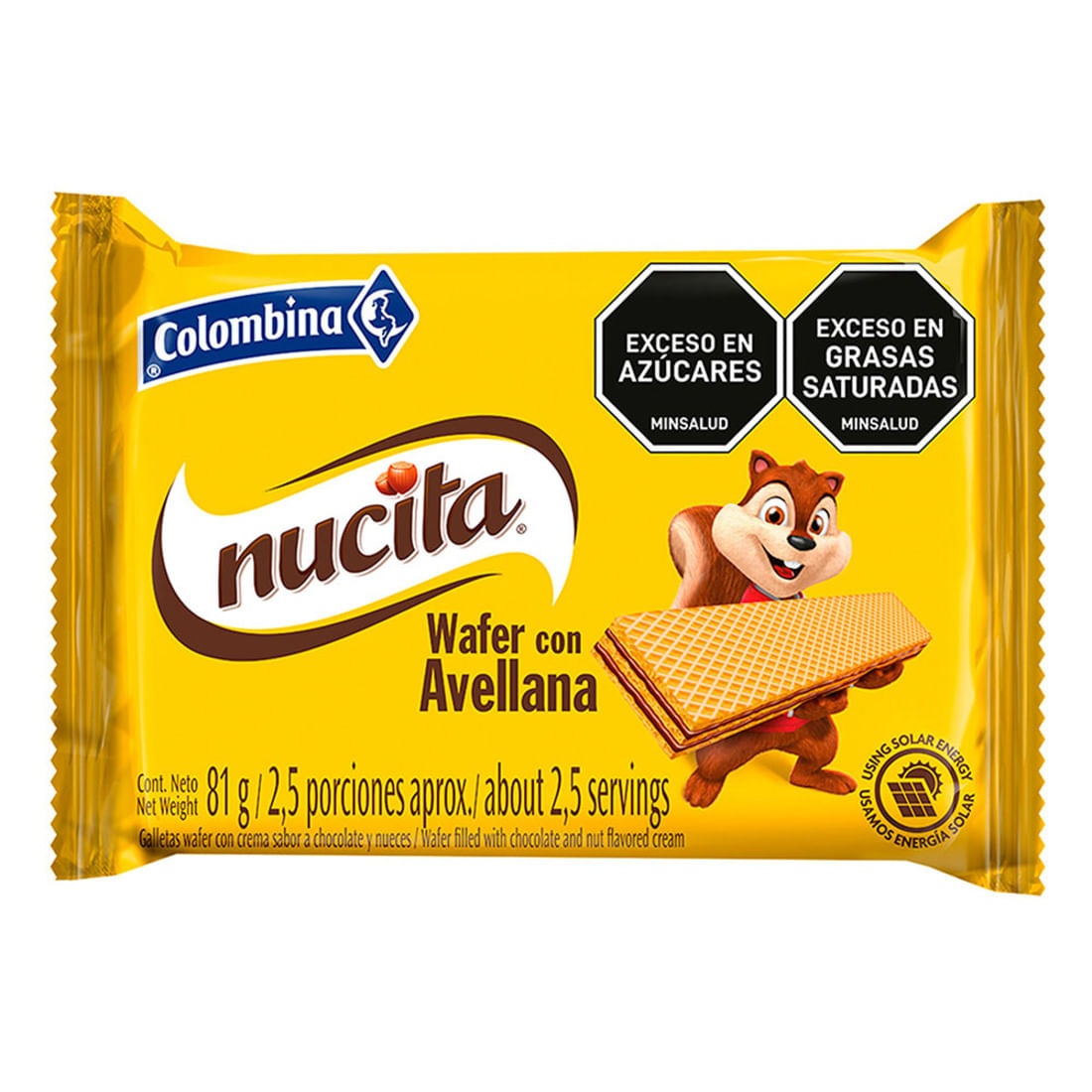 NUCITA WAFER MTCO  x 81 g