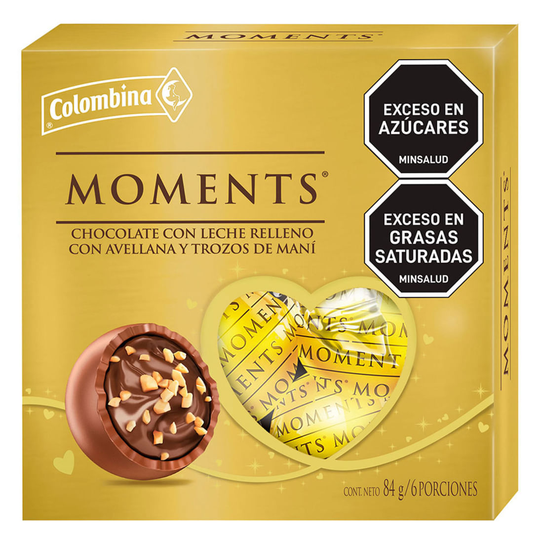 ESTUCHE CHOCOLATES MOMENTS *84GR